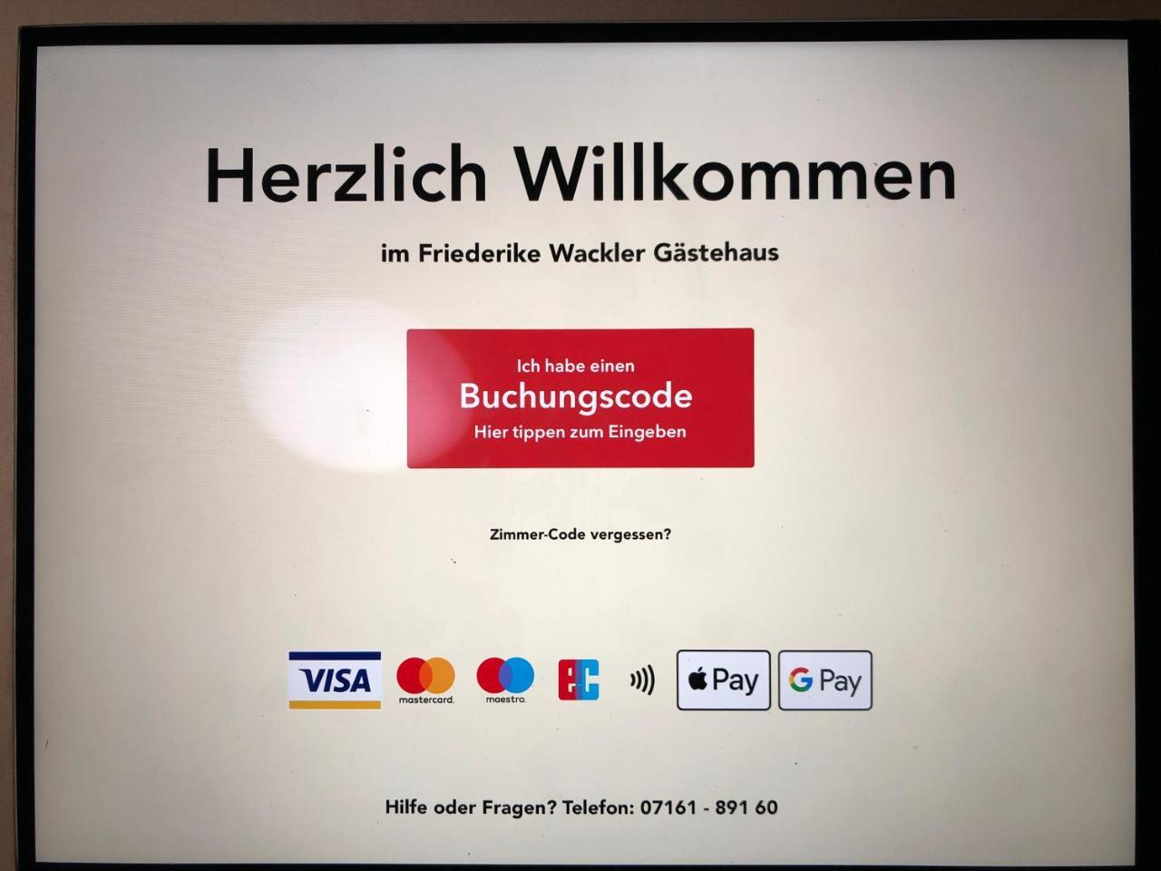 Friederike Wackler Gaestehaus Göppingen Екстериор снимка
